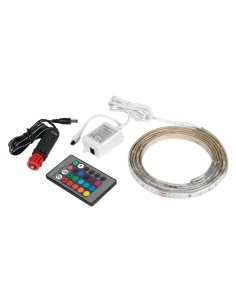Striscia a Led RGB 12 24V impermeabile 200 cm con telecomando