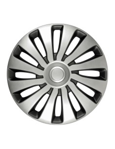 Set 4 copricerchi Sepang Silver e Black in ABS 13 
