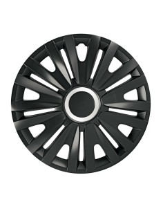 Set 4 copricerchi universali Royal Black in ABS 16 