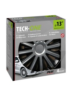 Set 4 copricerchi universali Trend Bicolour in ABS 13  2