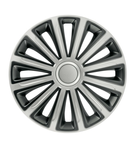 Set 4 copricerchi universali Trend Bicolour in ABS 14