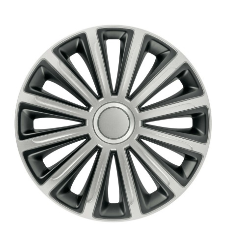 Set 4 copricerchi universali Trend Bicolour in ABS 15 