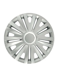 Set 4 copricerchi universali Royal Silver in ABS 13