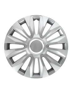 Set 4 copricerchi universali Avalone Pro silver in ABS 13