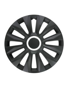 Set 4 copricerchi universali Avalone Pro black in ABS 14 