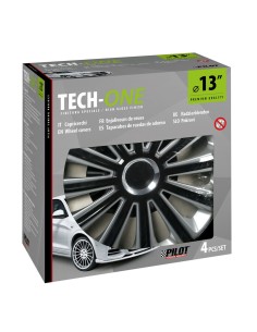 Set 4 copricerchi universali Trend DC RC in ABS 13  2