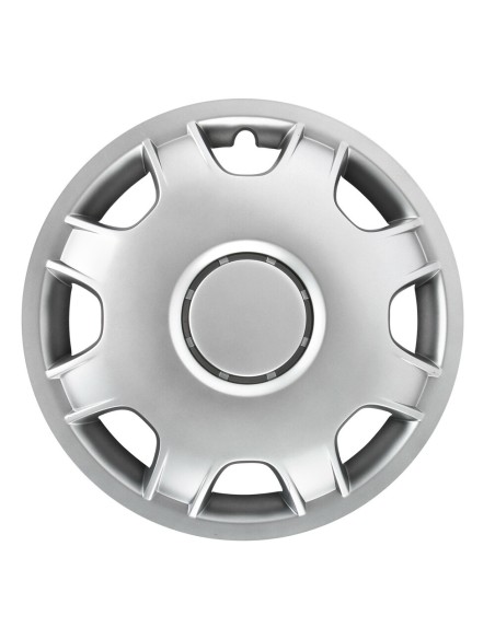 Set 4 copricerchi in ABS bombati furgoni camper colore grigio diametro 15  Set 4 copricerchi in ABS bombati furgoni camper colore grigio diametro 15