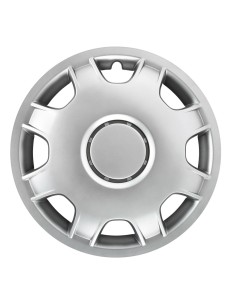 Set 4 copricerchi in ABS bombati furgoni camper colore grigio diametro 16
