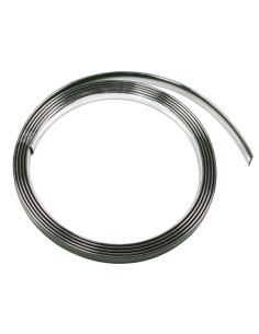 Profilo adesivo cromato auto 4 metri larghezza 21mm