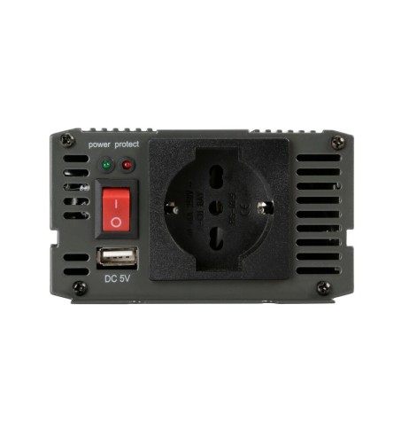 Inverter trasformatore di corrente 24V 230V 300W USB camion barca