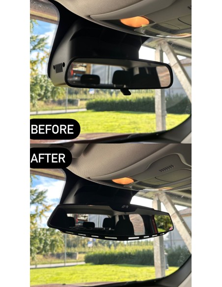 Specchio retrovisore fissaggio a clip Simoni Racing 35x9cm