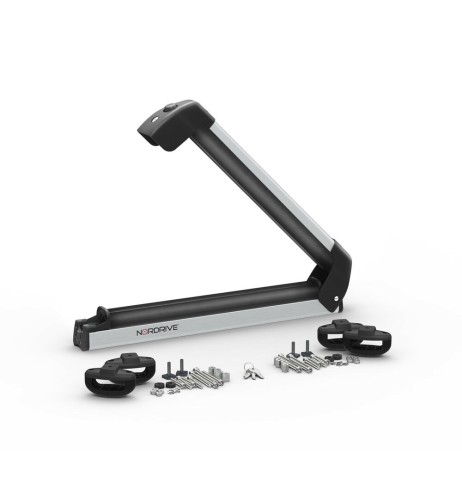 Portasci e Snowboard NK 40 in alluminio per barre 4 sci o 2 snow