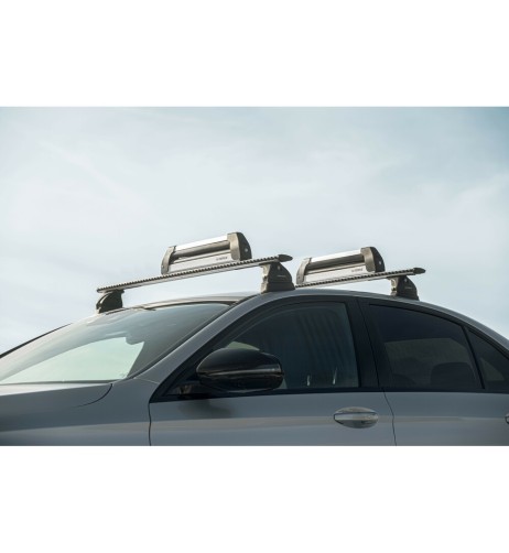 Portasci e Snowboard NK 40 in alluminio per barre 4 sci o 2 snow