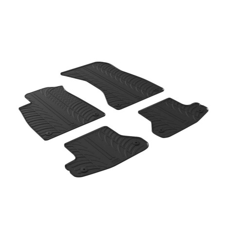 Set tappetini su misura gomma per AUDI A5 Cabrio Coup 2016 2024