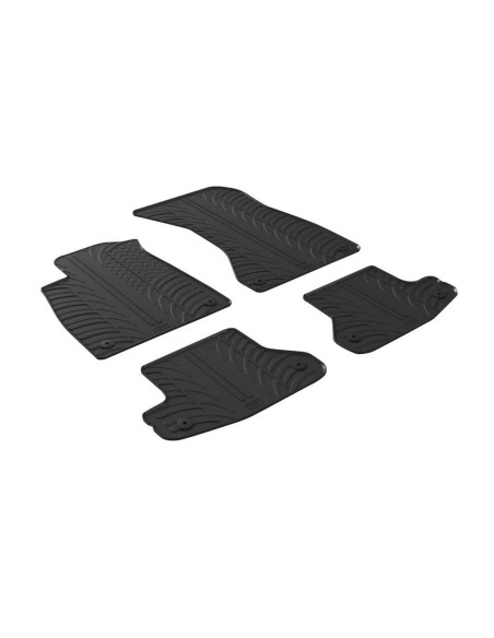 Set tappetini su misura gomma per AUDI A5 Cabrio Coup 2016 2024