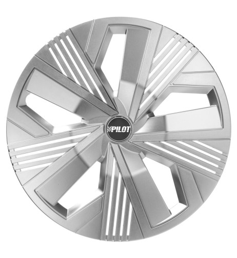 Set 4 copricerchi universali Blade Runner Argento in ABS 16 