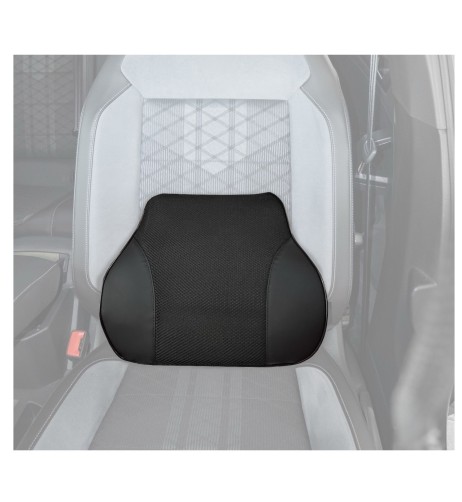 Cuscino lombare per sedile auto memory foam 6cm traspirante e lavabile