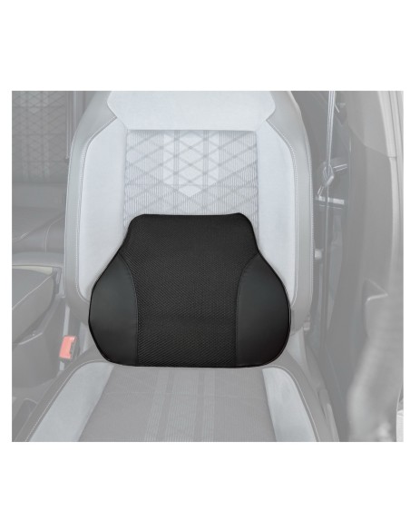Cuscino lombare per sedile auto memory foam 6cm traspirante e lavabile