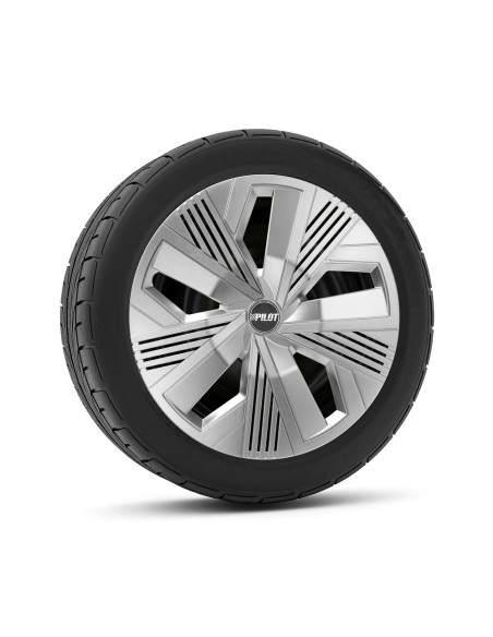 Set 4 copricerchi universali Blade Runner Argento in ABS 15 