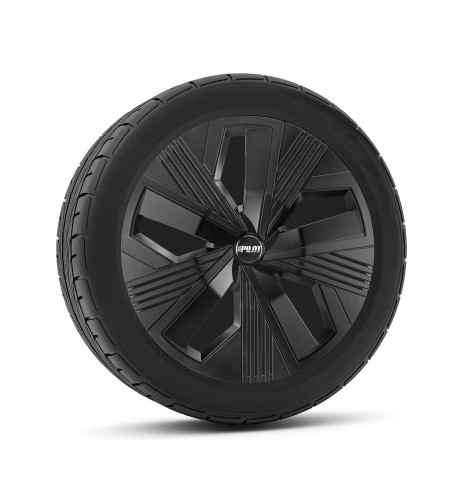 Set 4 copricerchi universali Blade Runner Nero in ABS 14