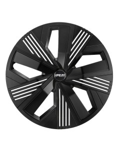 Set 4 copricerchi universali Blade Runner Nero in ABS 15