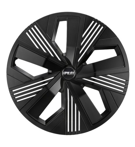 Set 4 copricerchi universali Blade Runner Nero in ABS 15