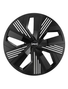 Set 4 copricerchi universali Blade Runner Nero in ABS 16