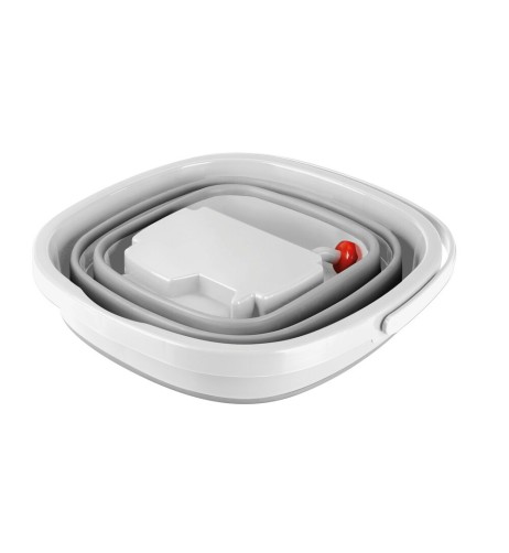 Secchio pieghevole con pompa a batteria ricaricabile 15L