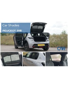 Kit tendine oscuranti parasole su misura Peugeot 208 dal 2019 2