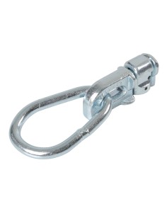 Anello di fissaggio con doppio perno per rotaie fermacarico a scorrimento T