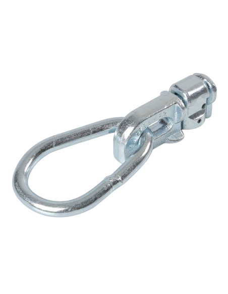 Anello di fissaggio con doppio perno per rotaie fermacarico a scorrimento T