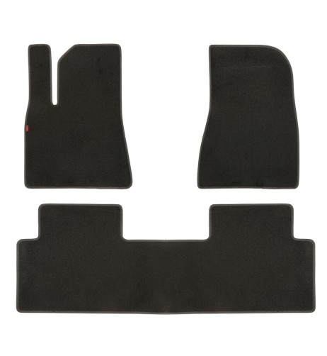 Set tappetini su misura moquette Tesla Model 3 dal 2019