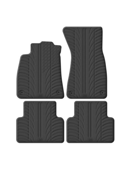 Set tappetini su misura gomma profumati Audi A5 Avant dal 2024