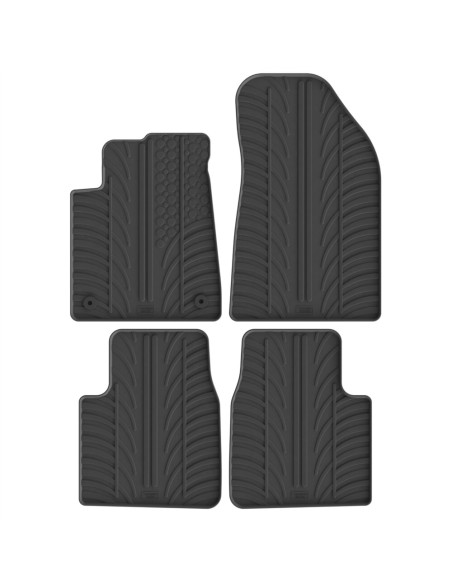 Set tappetini su misura gomma per Citroen C3 Aircross dal 2024