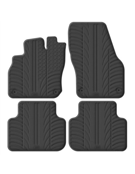 Set tappetini su misura gomma profumati Cupra Terramar mHEV dal 2024