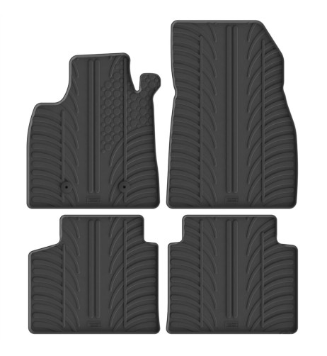 Set tappetini su misura gomma per Dacia Bigster hybrid dal 2025