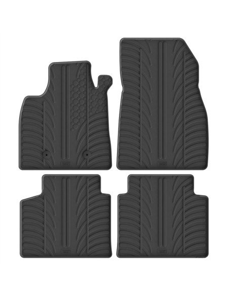 Set tappetini su misura gomma profumati Dacia Bigster hybrid dal 2025