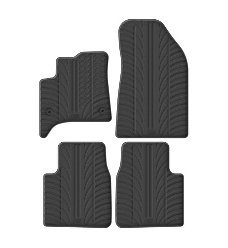 Set tappetini su misura gomma per Opel Frontera mHEV dal 2024