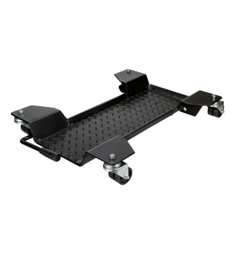 Carrello sposta moto per cavalletto centrale con freno a leva