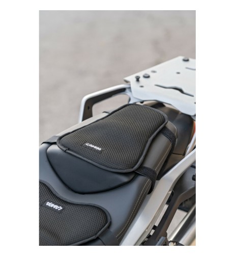 Cuscino traspirante in gel per moto e scooter taglia L 21x30cm