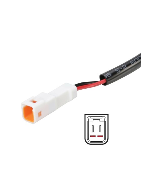 Connettori per frecce indicatori di direzione moto 2 pz MV Agusta Ducati ty