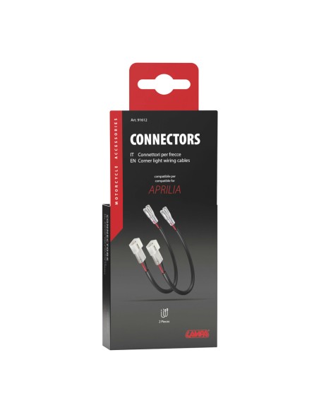 Connettori per frecce indicatori di direzione moto 2 pz Aprilia