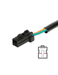 Connettori per frecce indicatori di direzione moto 2 pz Ducati type 2 2