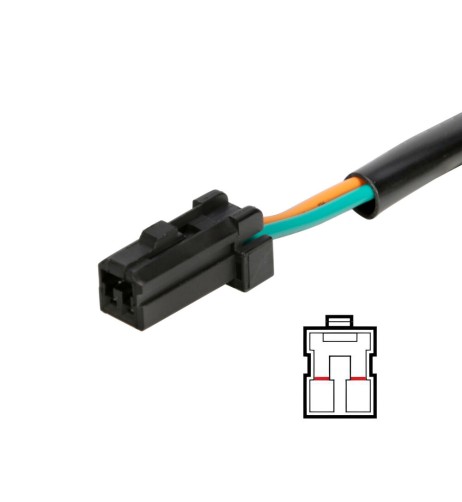 Connettori per frecce indicatori di direzione moto 2 pz Ducati type 2