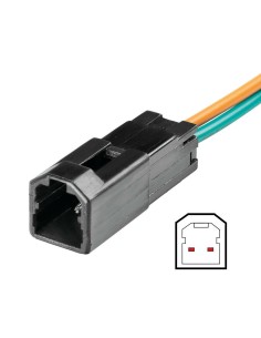 Connettori per frecce indicatori di direzione moto 2 pz Ducati type 1 2