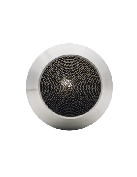 Catalizzatore 200 celle metallico Euro 5 200mm in out 63mm inox Simoni Raci