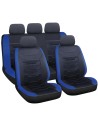 Set fodere coprisedili universali imbottiti auto Drift Nero Blu