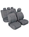 Set completo coprisedili fodere imbottiti De Luxe Sport Edition GRIGIO