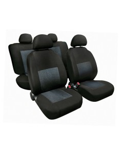 Set fodere coprisedili universali auto Sport grigio nero