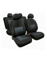 Set fodere coprisedili universali auto Sport grigio nero